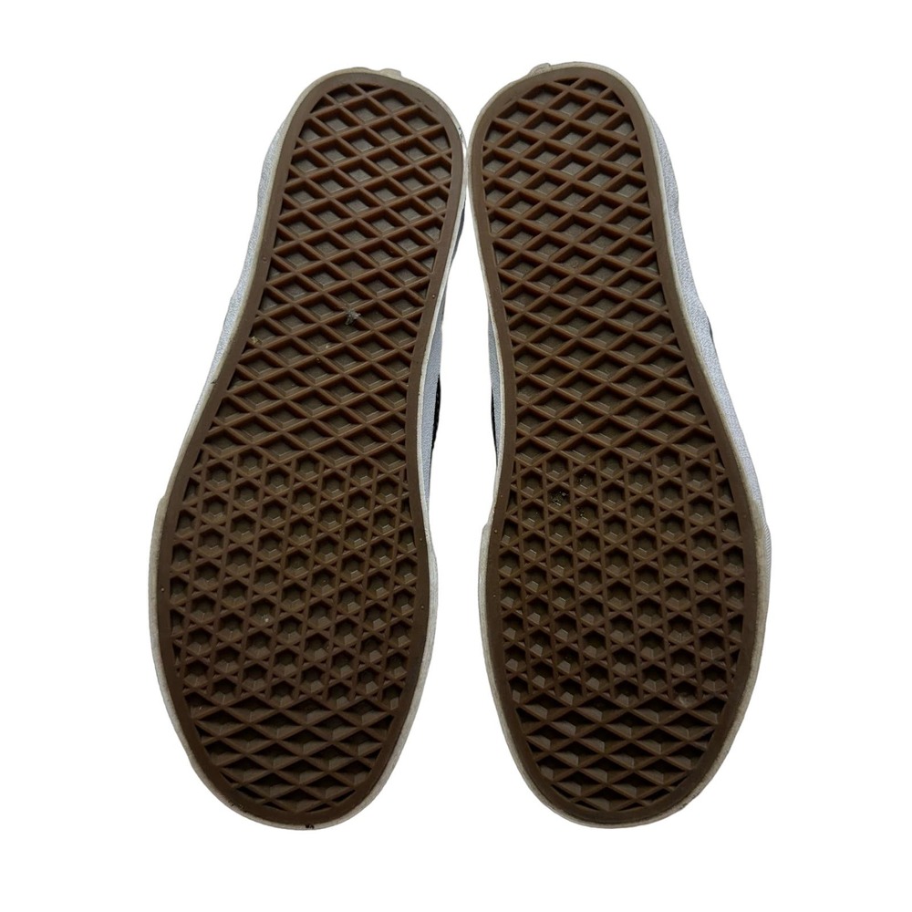 Vans Classic Slip-On Checkerboard in Black and Gray - Picture 8 of 8